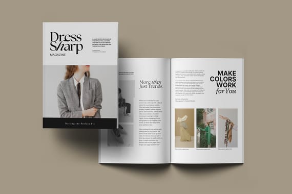 A4 Magazine Mockup