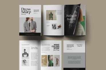 A4 Magazine Mockup