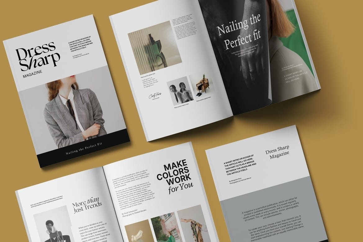 A4 Magazine Mockup