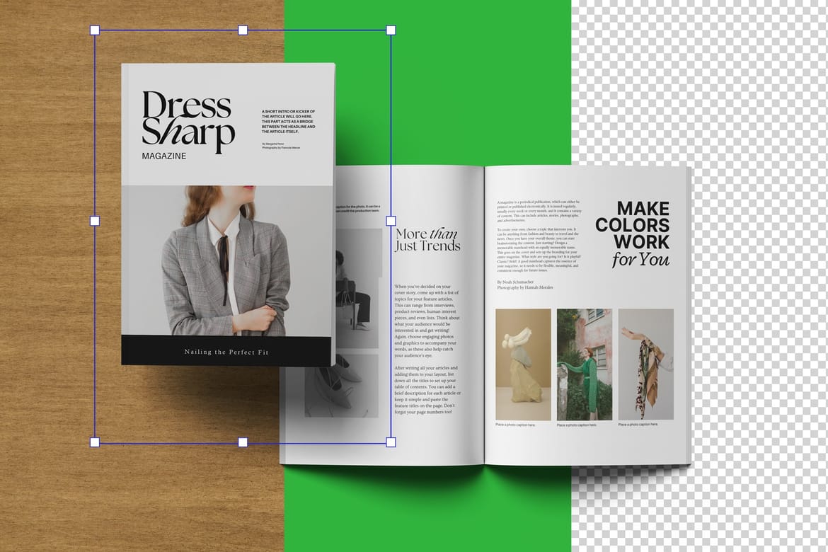 A4 Magazine Mockup