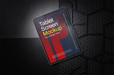 Tablet Screen Mockup