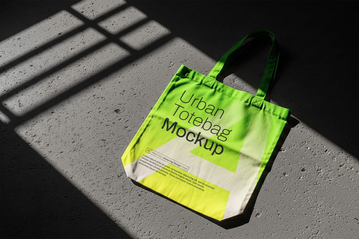 Urban Totebag Mockup
