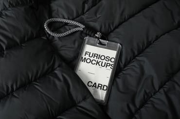 ID badge Mockup 06FM