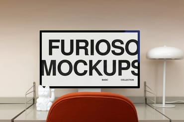 Mac Studio Display Mockup 04FM