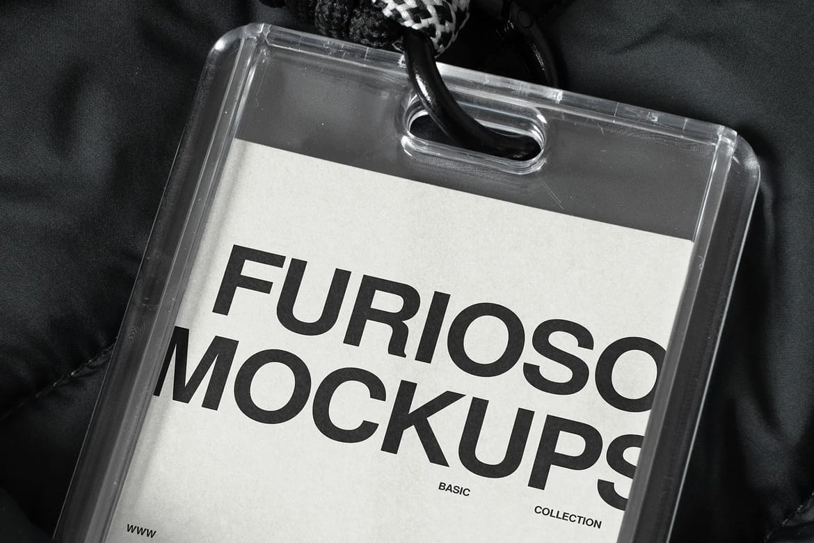 ID badge Mockup 06FM
