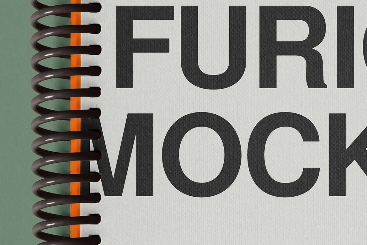 Notepad Mockup 04FM