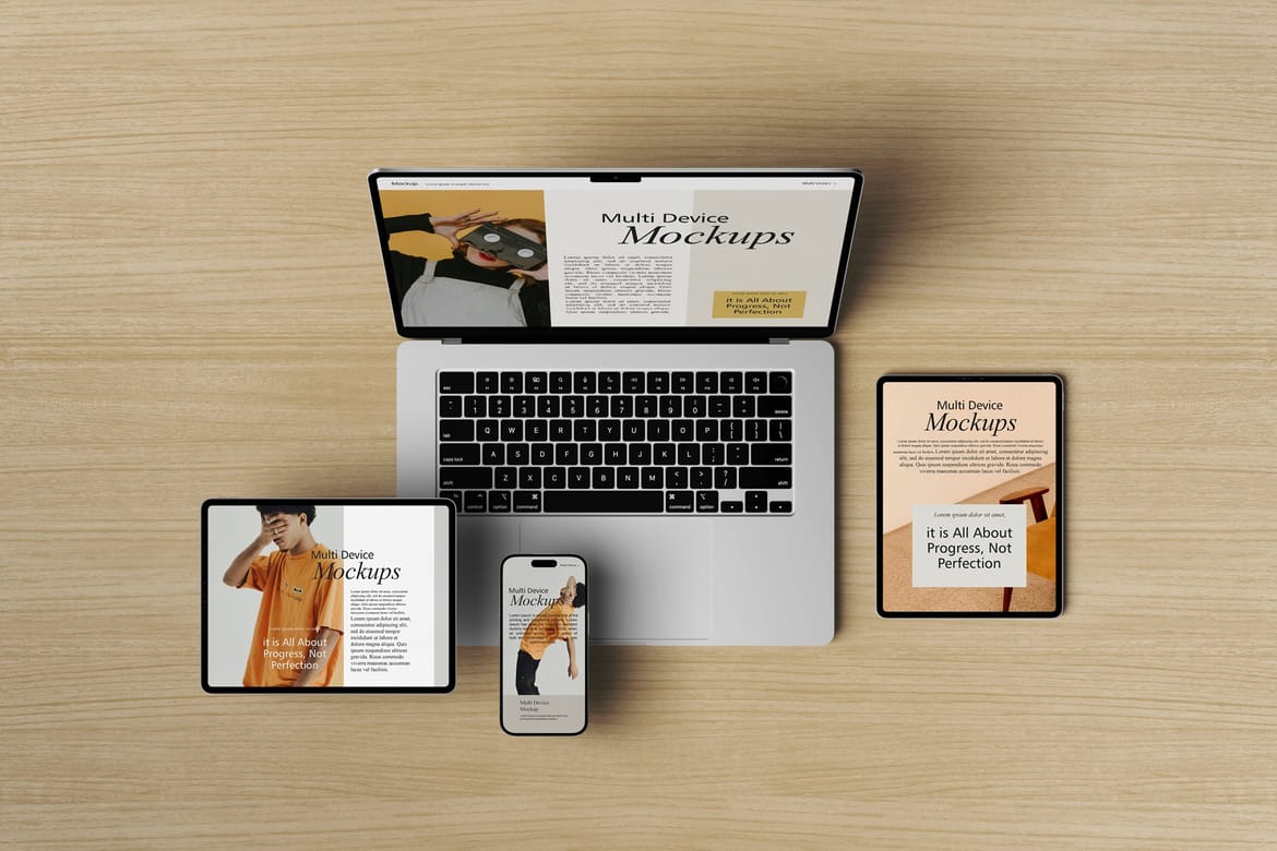Multi Device Responsive Mockup