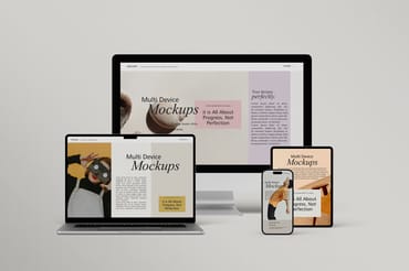 Multi Device Responsive Mockup