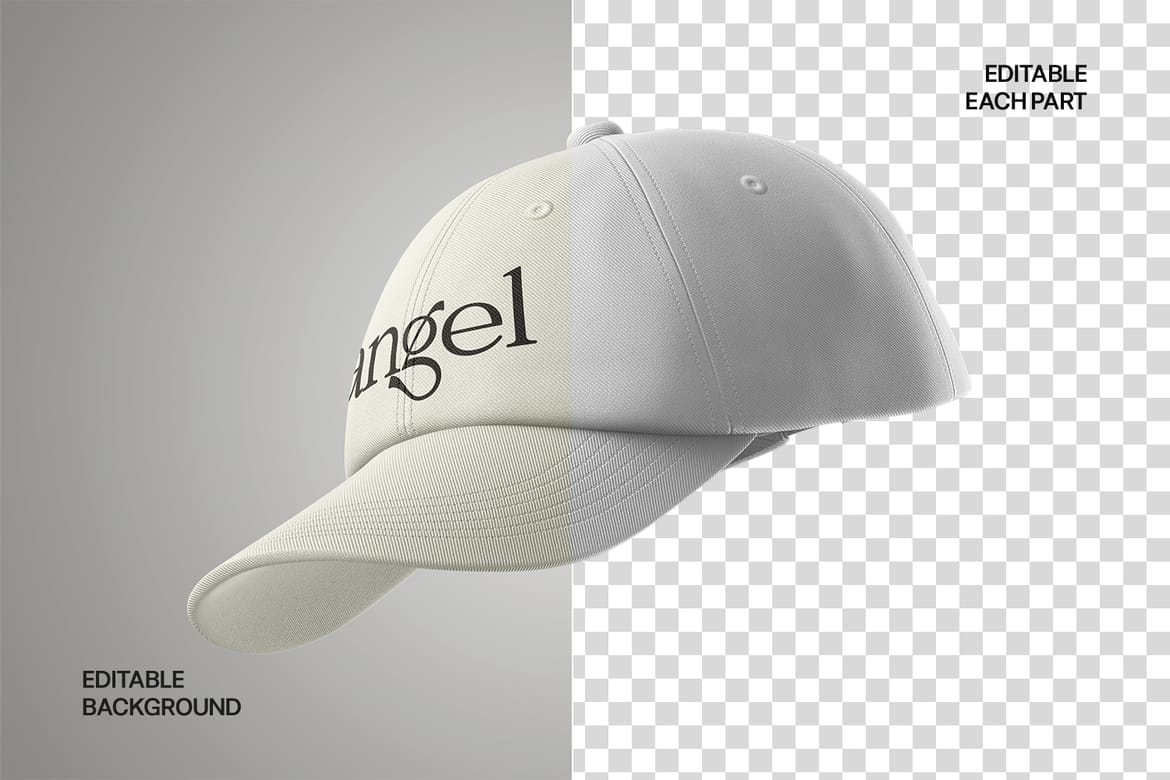 Dad Hat Mockup for Apparel Branding