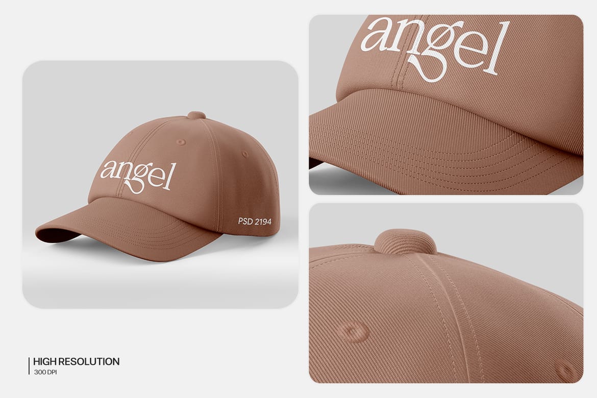 Dad Hat Mockup for Apparel Branding