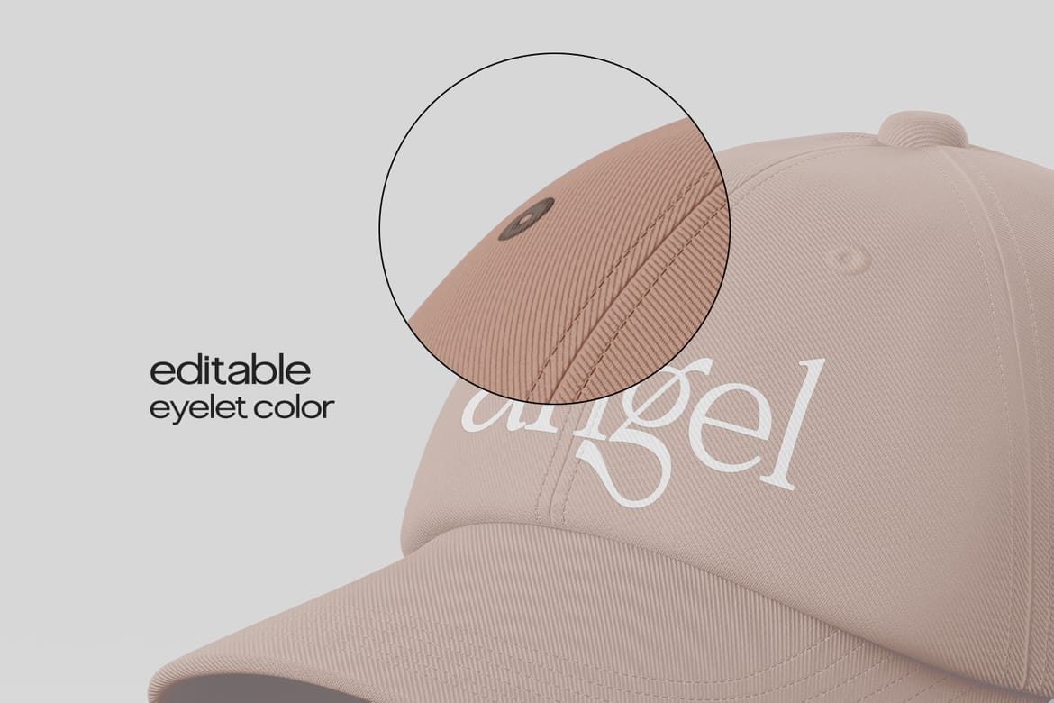 Dad Hat Mockup for Apparel Branding