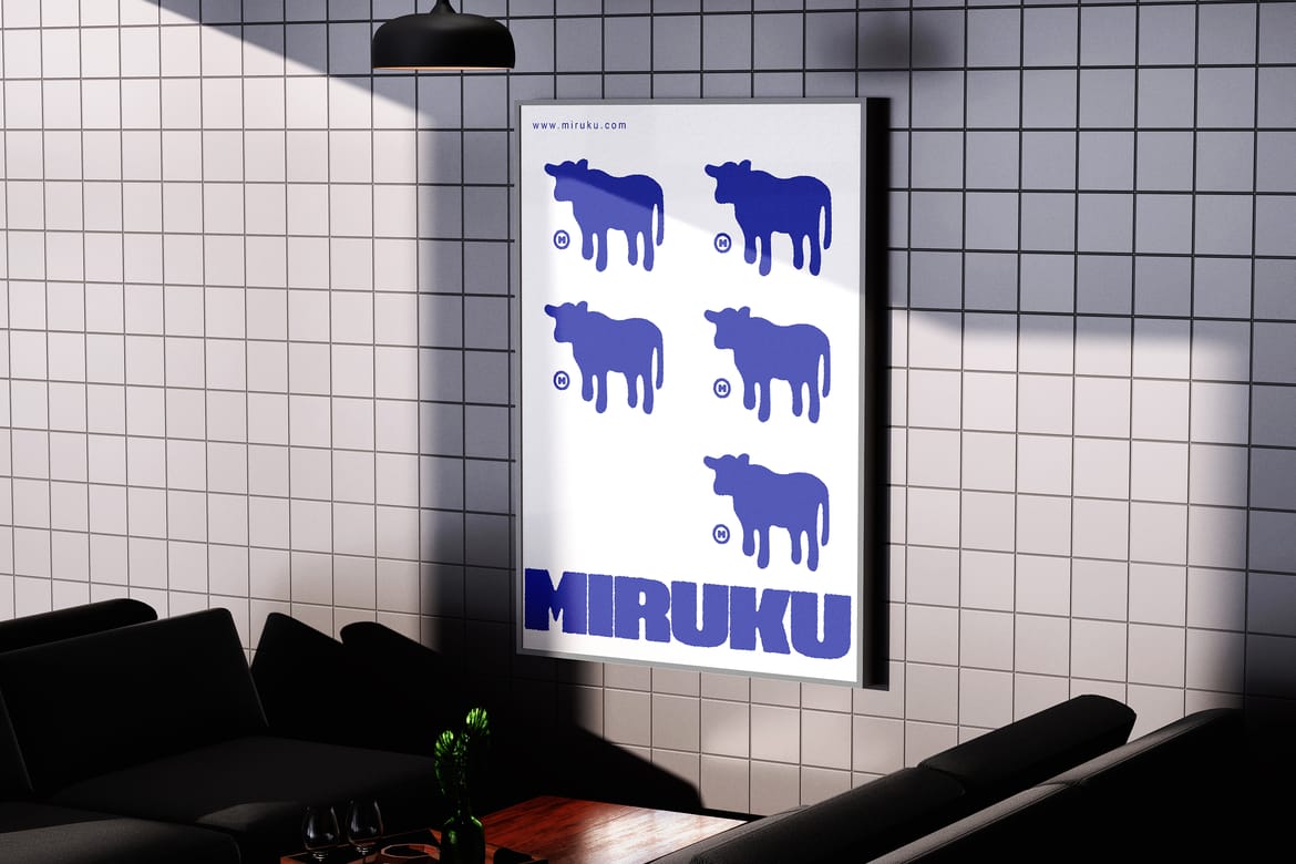 Milk Company & Store Branding Mockup