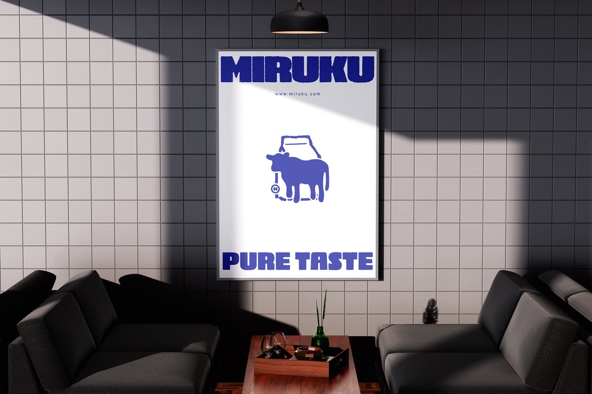 Milk Company & Store Branding Mockup