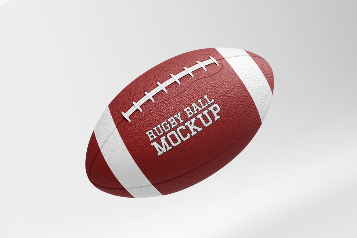 Rugby Ball Mockup