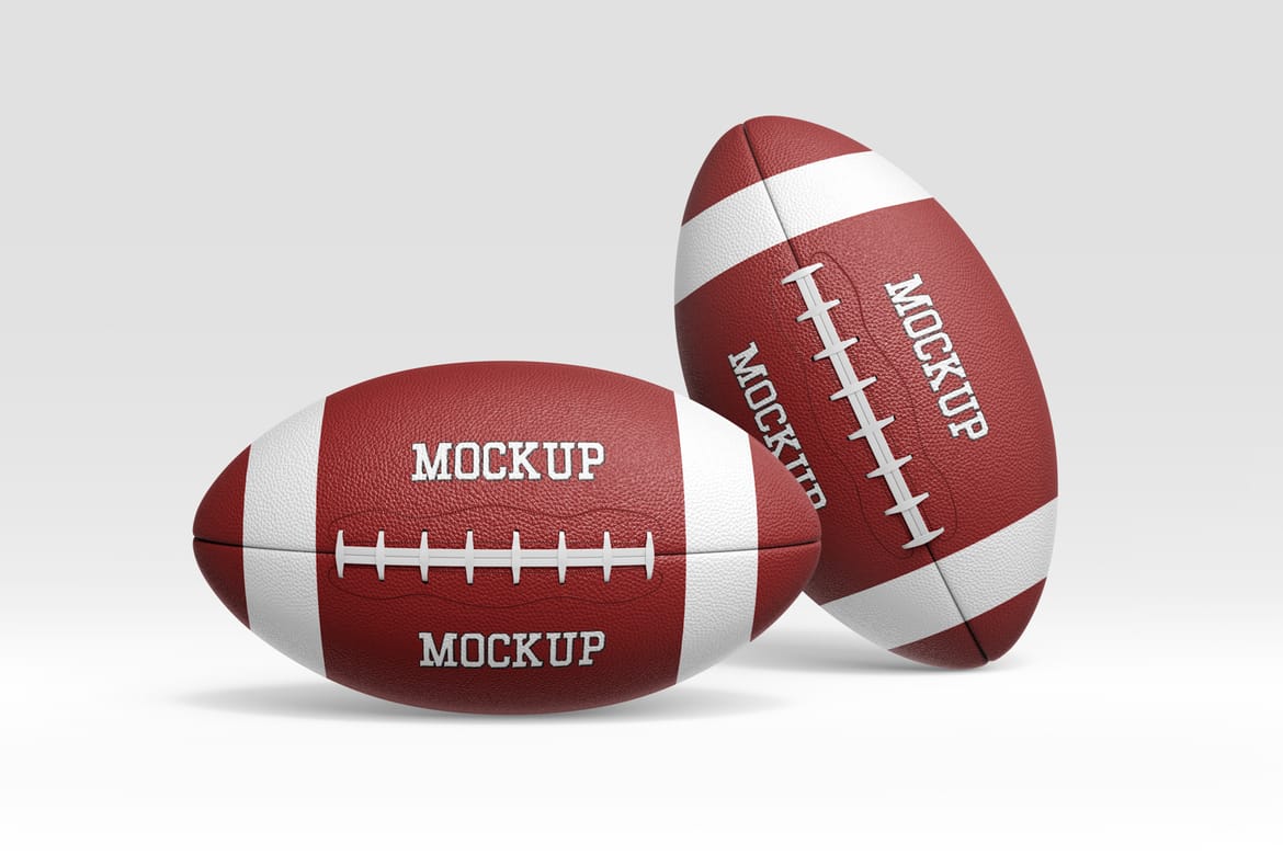 Rugby Ball Mockup