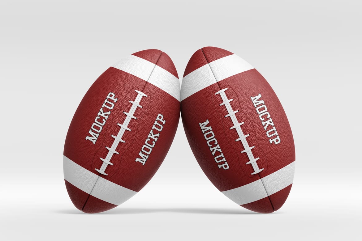 Rugby Ball Mockup