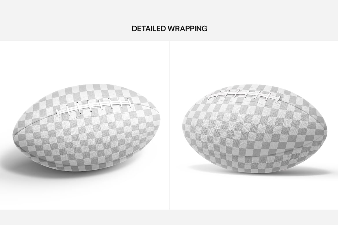 Rugby Ball Mockup