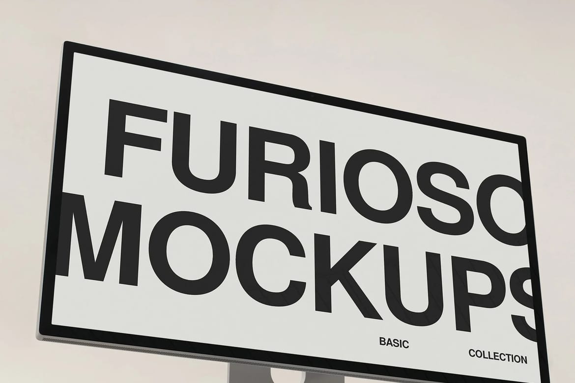 Mac Studio Display Mockup 02FM