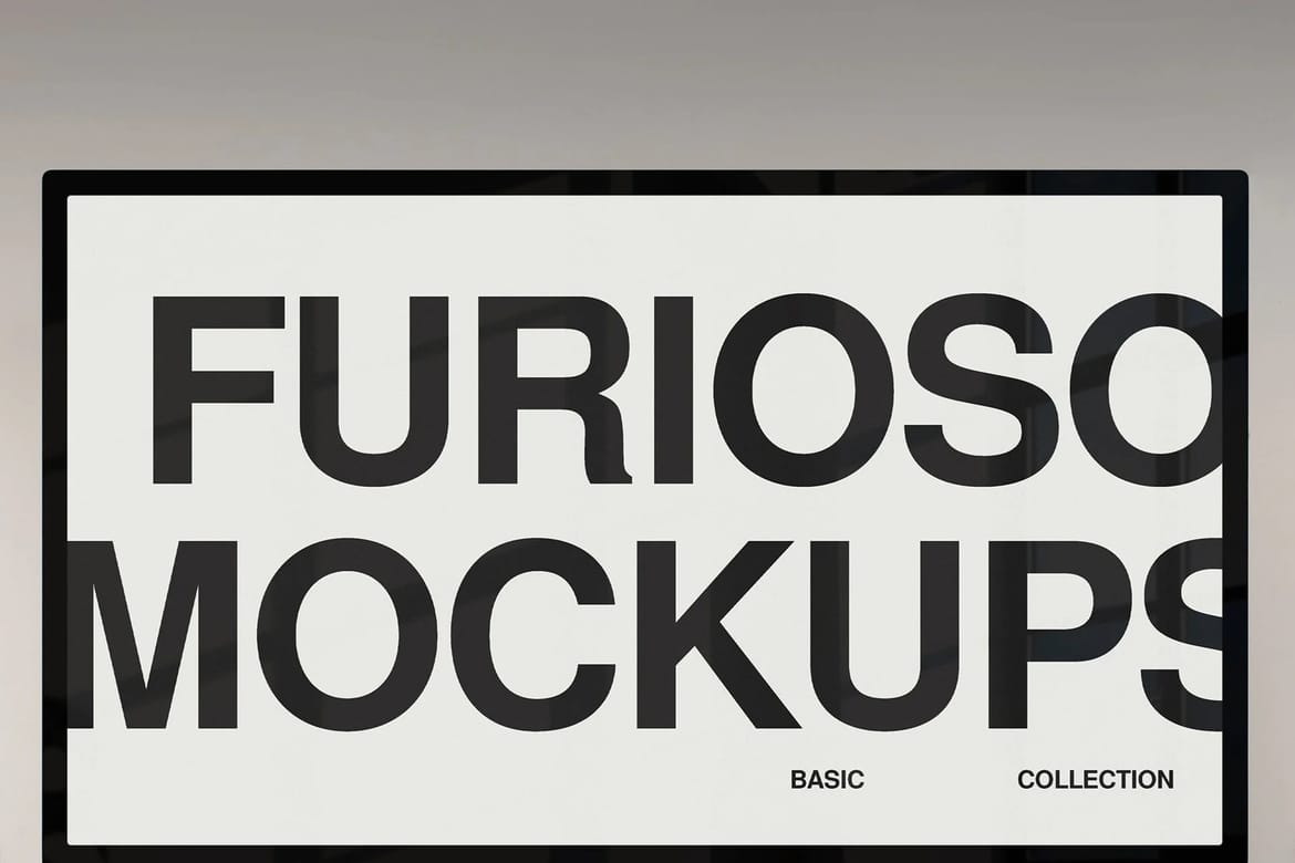 Mac Studio Display Mockup 01FM