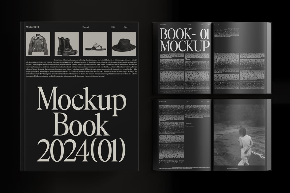 Book Mockup Template