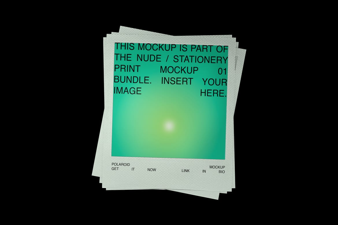 KENDRICK / POLAROID MOCKUP