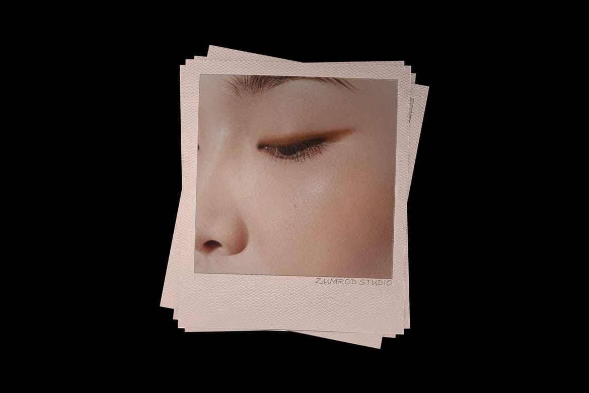 NUDE / Stationery Print Mockup 01