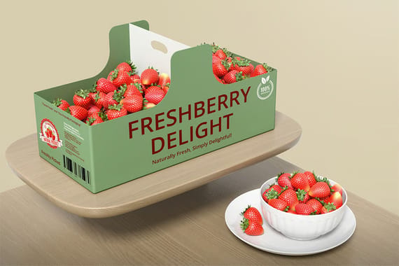 Fruit Package Mockup