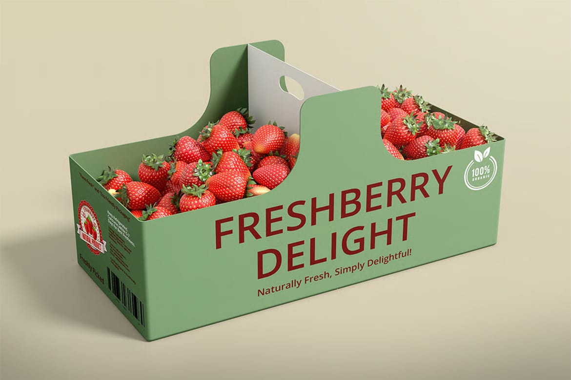 Fruit Package Mockup
