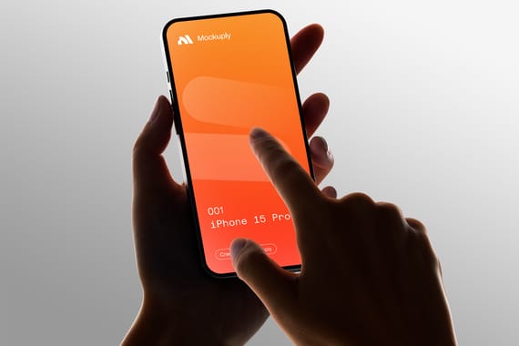 iPhone 15 Pro in hand