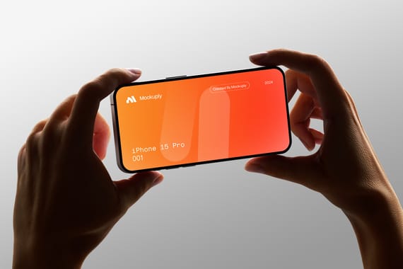 iPhone 15 Pro in hand