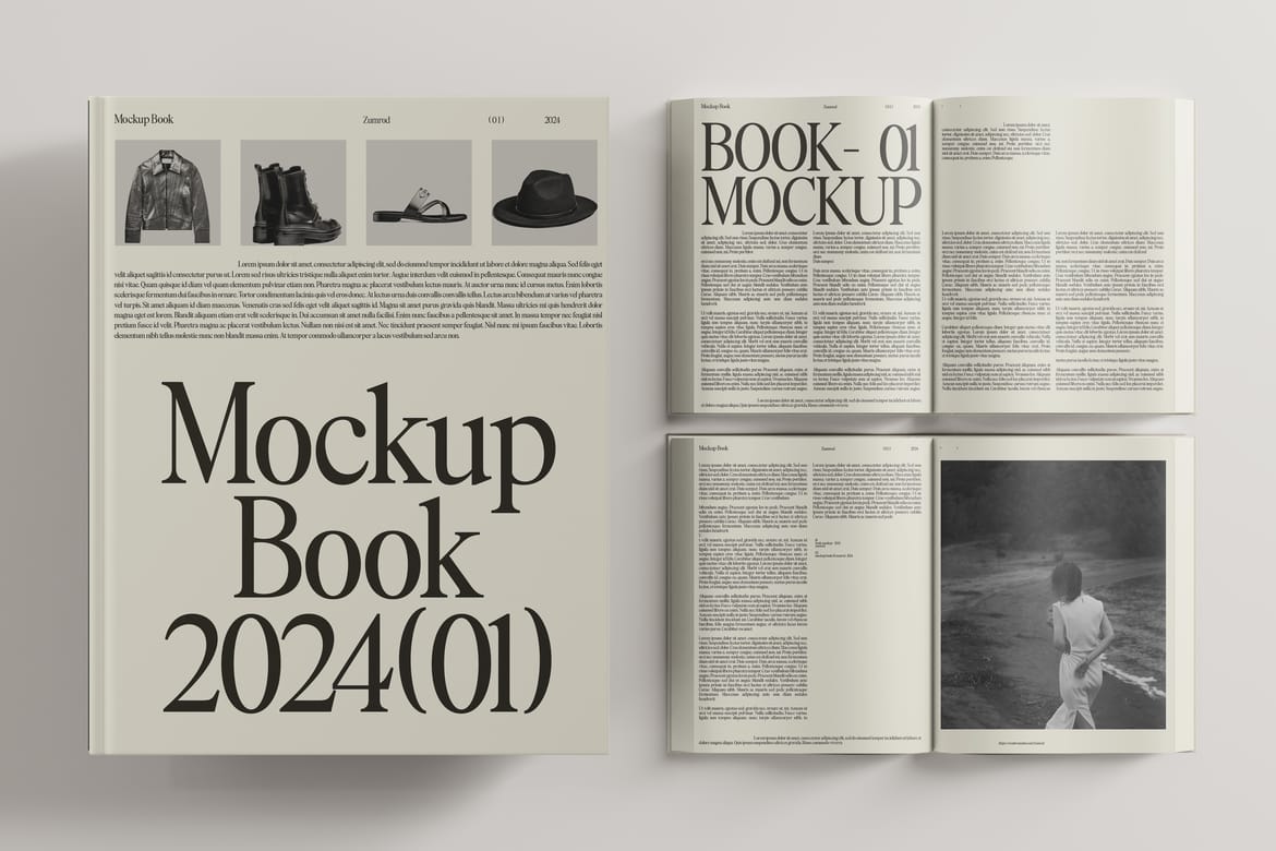 Book & Magazine Mockup (PSD) Bundle