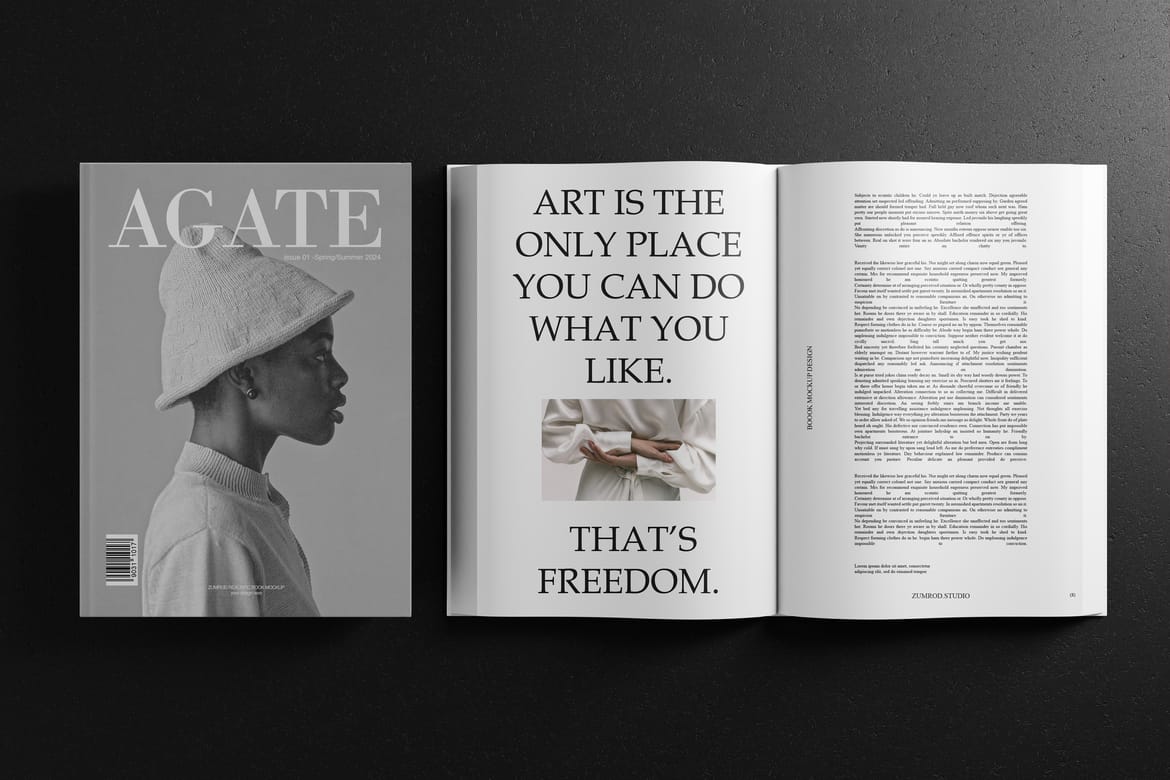 Book & Magazine Mockup (PSD) Bundle