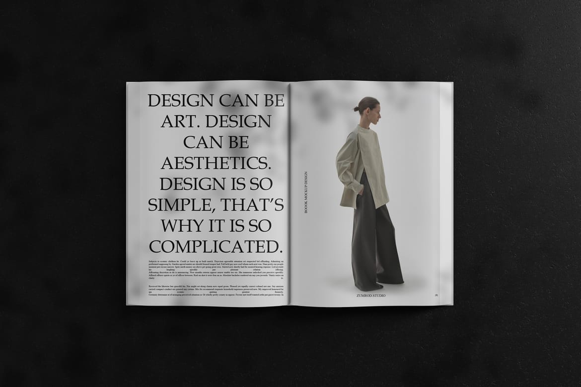Book & Magazine Mockup (PSD) Bundle