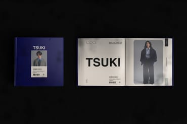 Tsuki Square Book Mockup Template