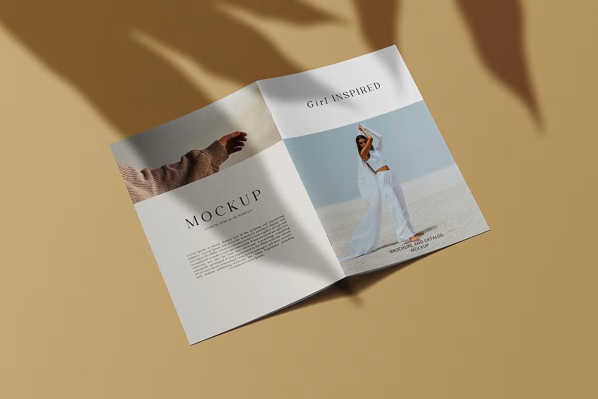 Brochure Catalog Magazine Mockup