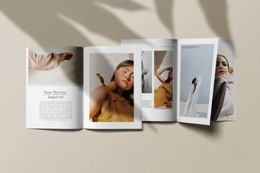 Brochure Catalog Magazine Mockup