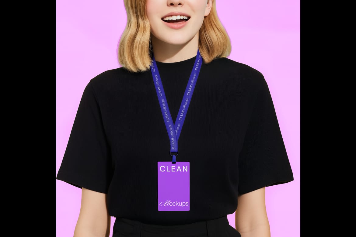 CLEAN id card on girl