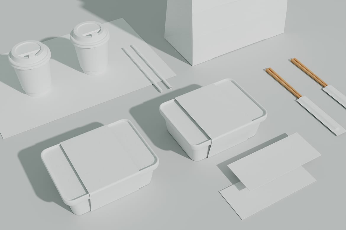 Food Packaging Mock-up