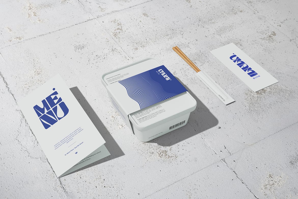 Food Packaging Mock-up