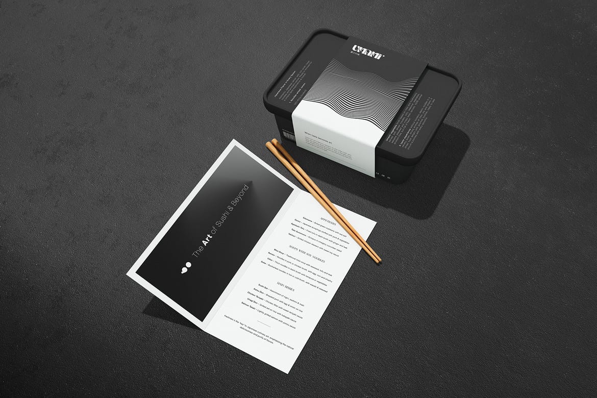 Food Packaging Mock-up