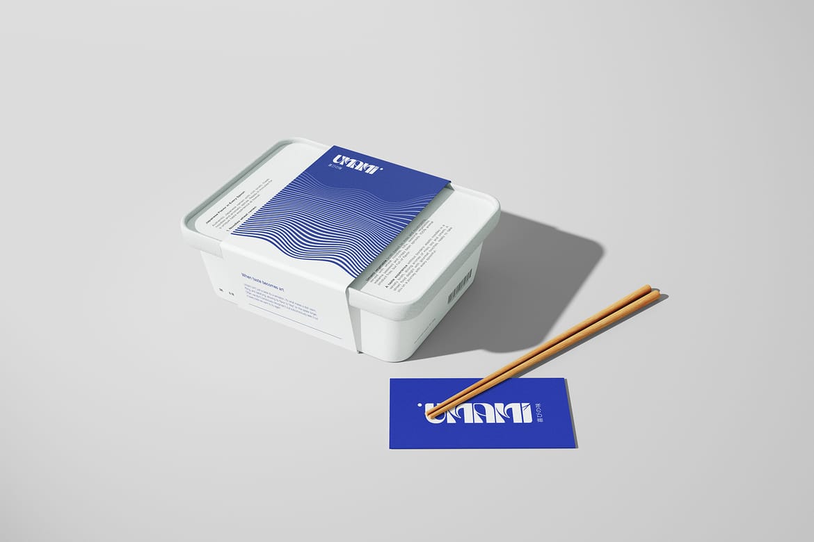 Food Packaging Mock-up