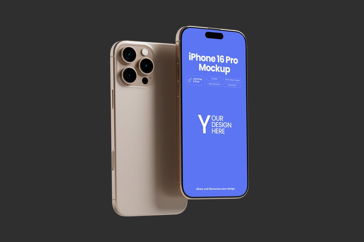 iPhone 16 Pro Mockup