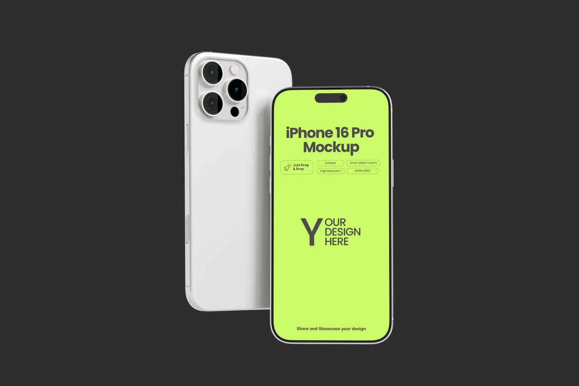 iPhone 16 Pro Mockup