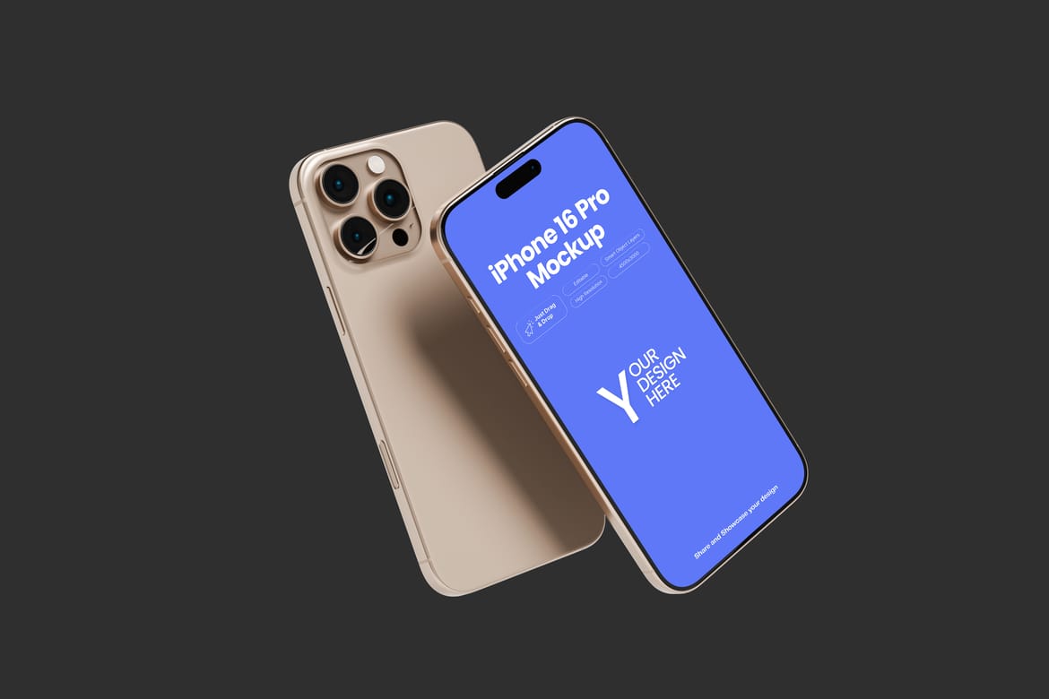 iPhone 16 Pro Mockup