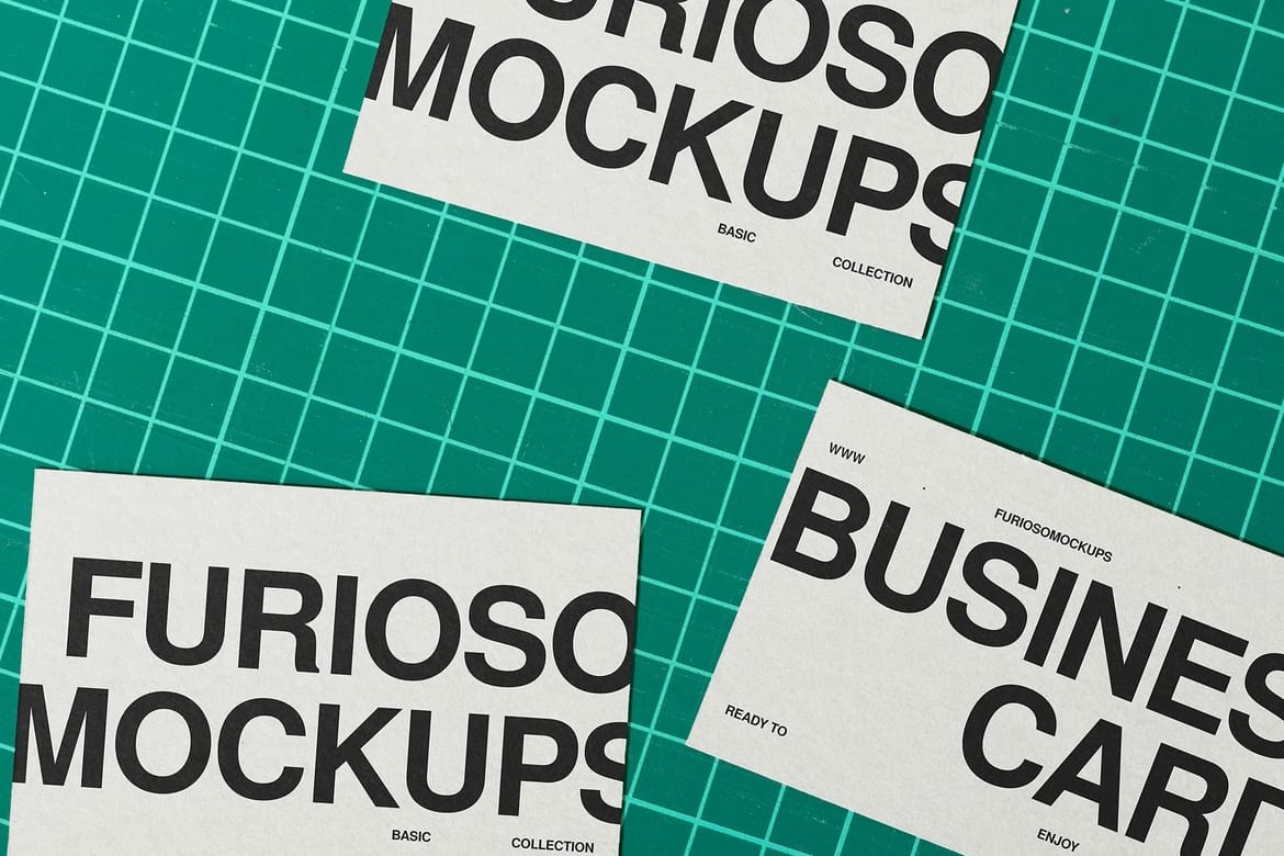 Business Cards Mockup 24FM
