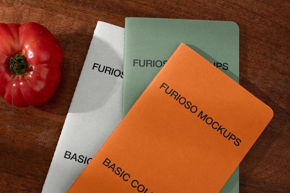 Notebooks Mockup 01FM
