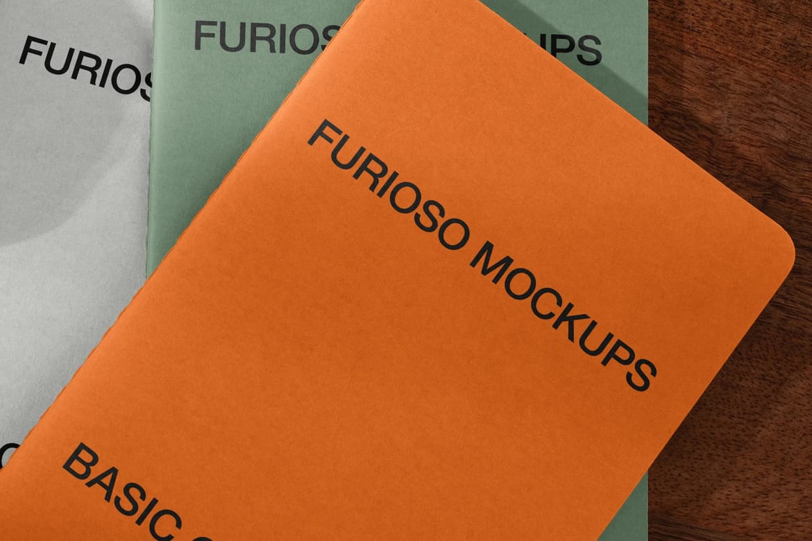 Notebooks Mockup 01FM