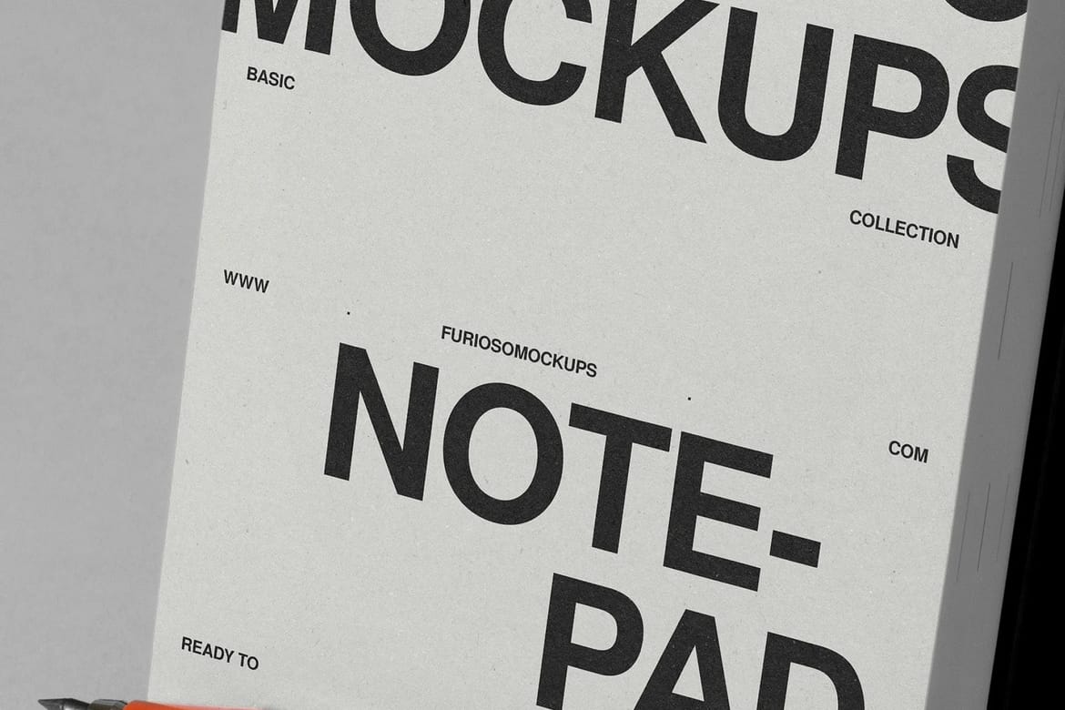 Notepad Mockup 02FM