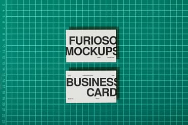 Business Cards Mockup 25FM