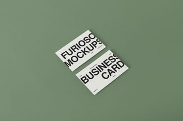 Business Cards Mockup 22FM